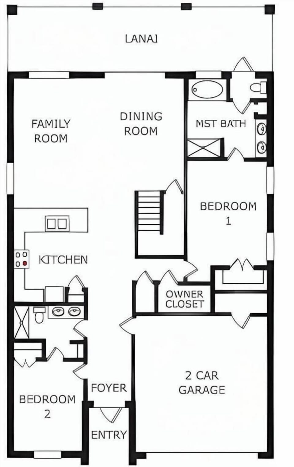 House, Multiple Bedrooms | Floor plan