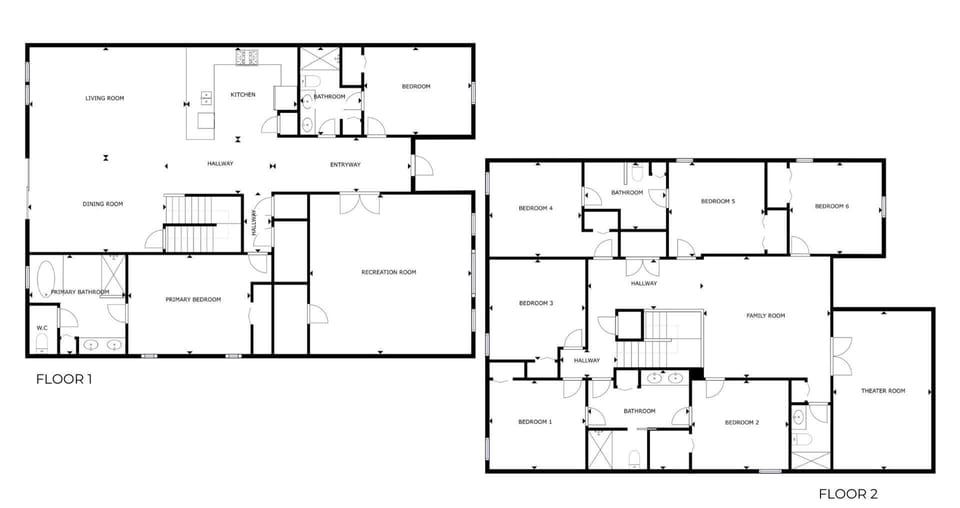 House, Multiple Bedrooms | Floor plan