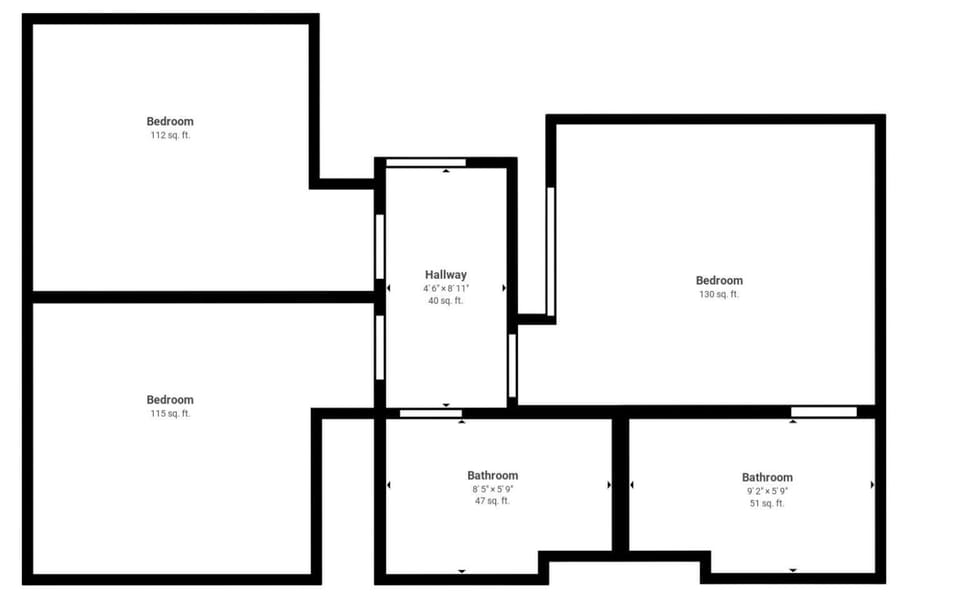 Townhome, 3 Bedrooms | Floor plan