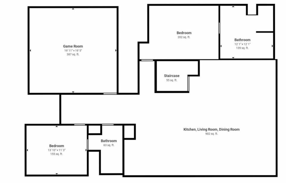 House, Multiple Bedrooms | Floor plan