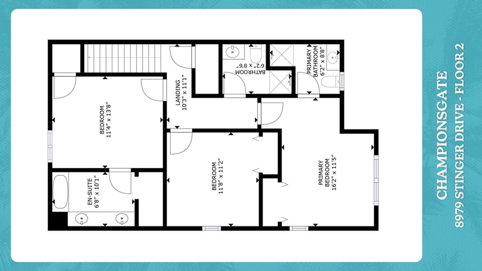 Townhome, 5 Bedrooms | Floor plan