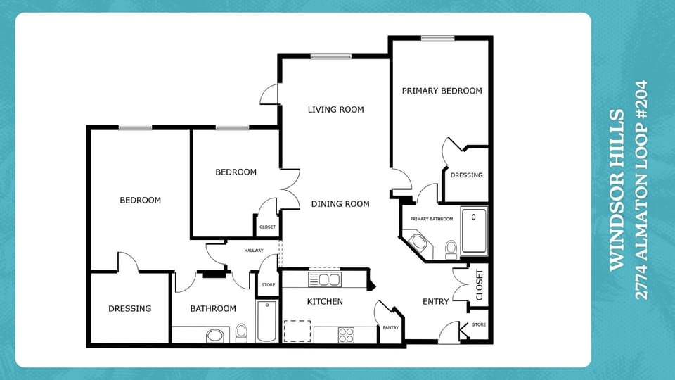 Condo, 3 Bedrooms | Floor plan