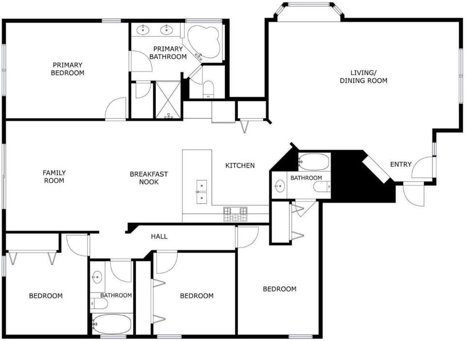 House, 4 Bedrooms | Floor plan