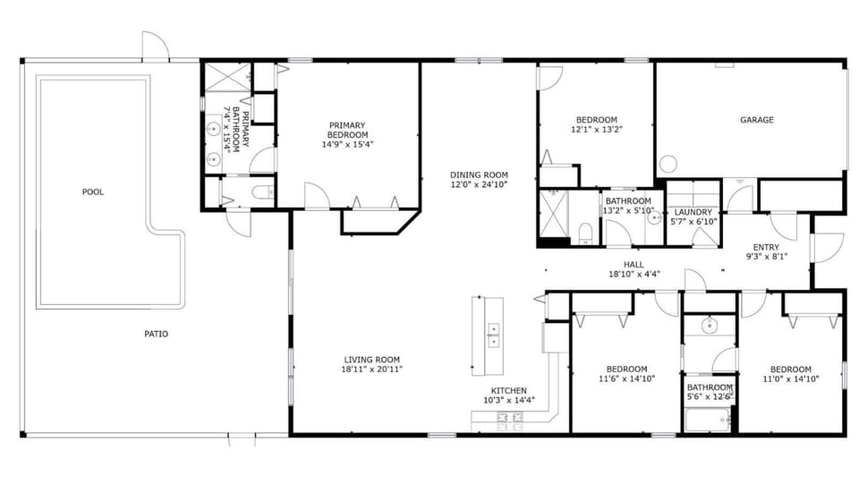 House, 4 Bedrooms | Floor plan