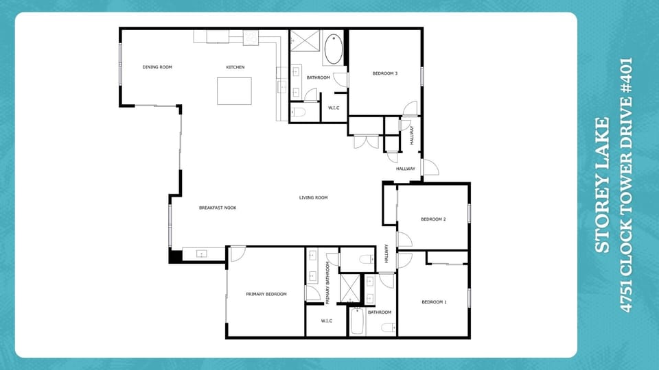Condo, 4 Bedrooms | Floor plan