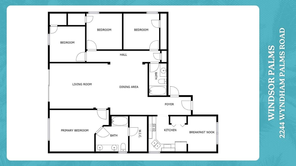 House, 4 Bedrooms | Floor plan