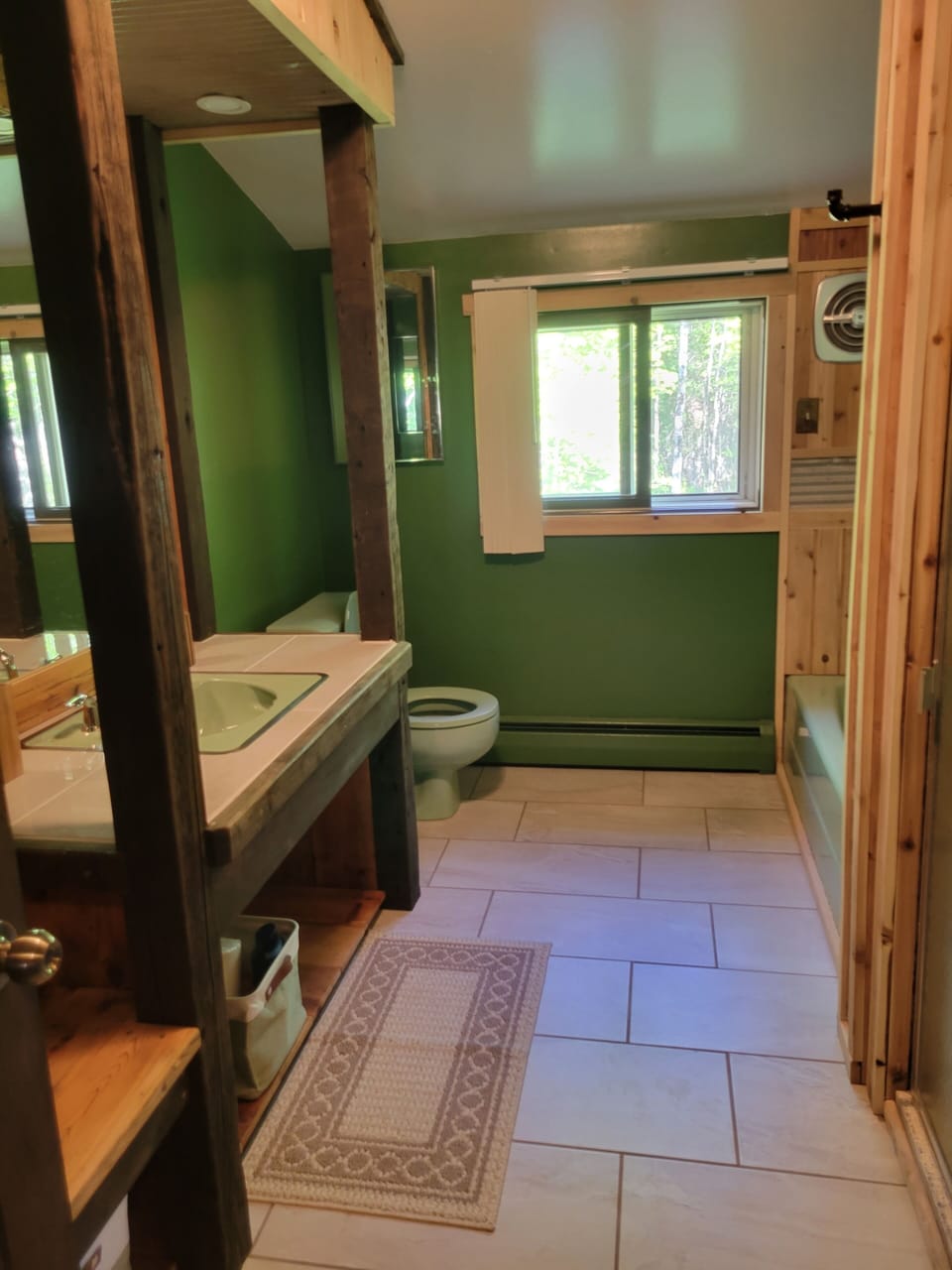 Upstairs bathroom