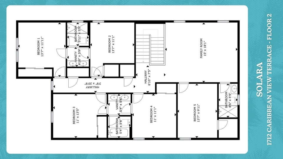 House, 6 Bedrooms | Floor plan
