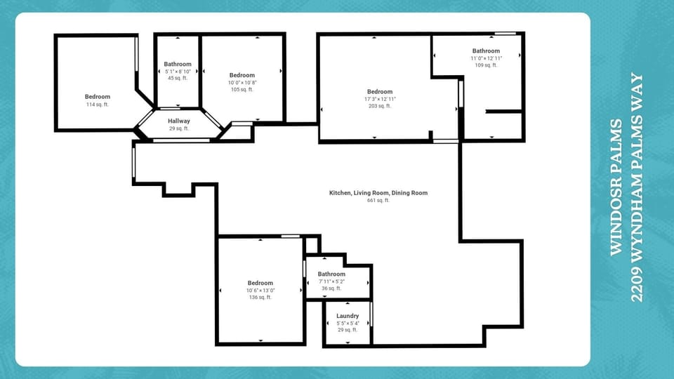 House, 4 Bedrooms | Floor plan