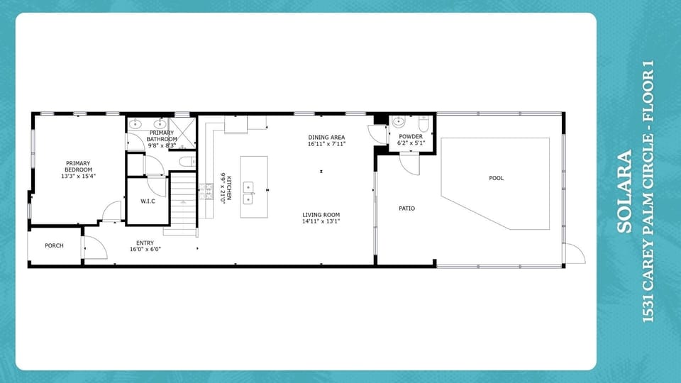 Townhome, 5 Bedrooms | Floor plan