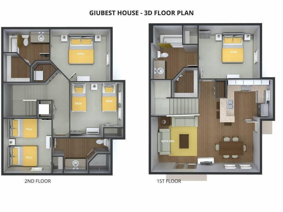 Villa (4 Bedrooms) | Floor plan