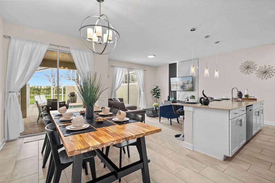 Microwave, oven, highchair, blender