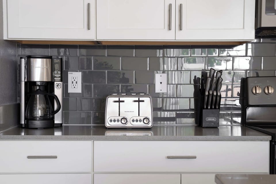 Villa (4 Bedrooms) | Private kitchen | Microwave, oven, highchair, blender