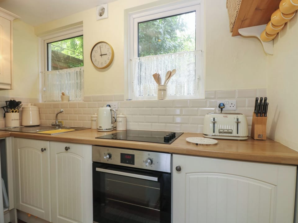 Fridge, microwave, dishwasher, toaster