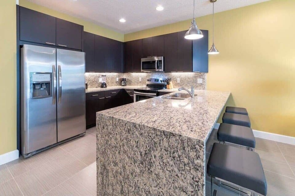 Villa (3 Bedrooms) | Private kitchen | Microwave, oven, highchair, blender