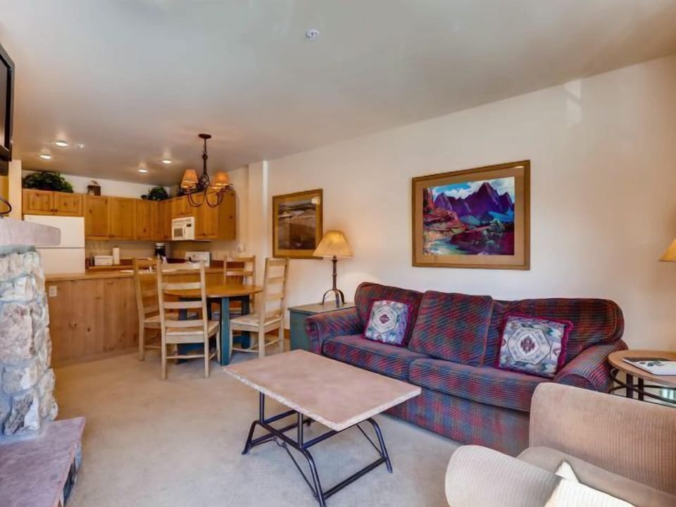 Nestle in this comforting living space