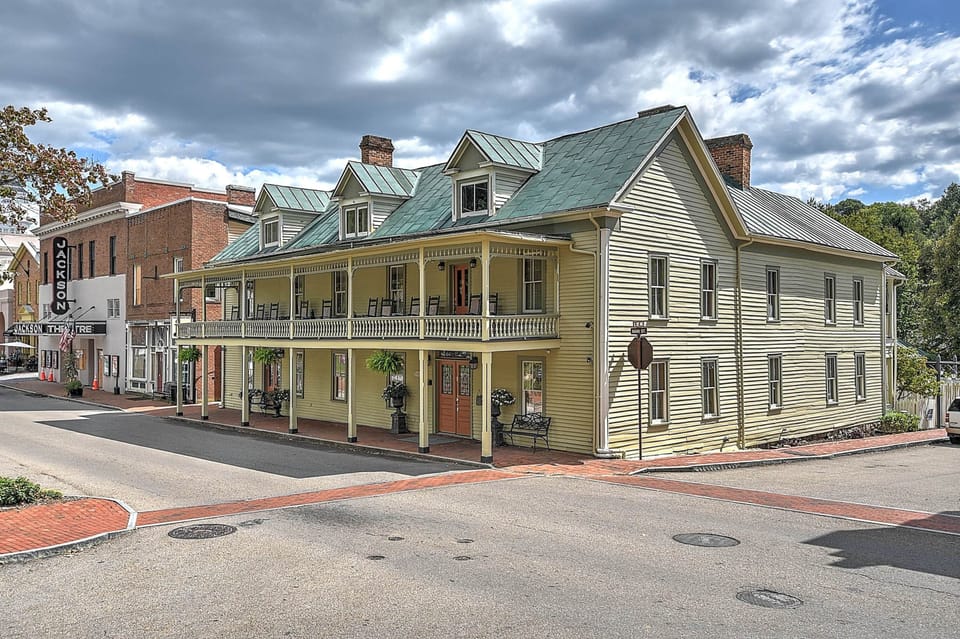 Experience a 200 year old, historic bed and breakfast in the heart of main street.