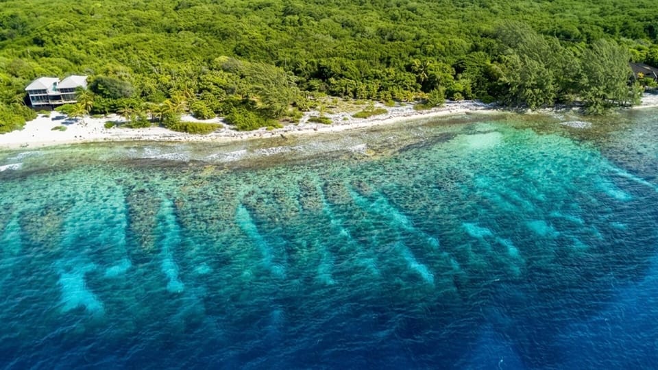 Quatro Vista Aerial View Reef