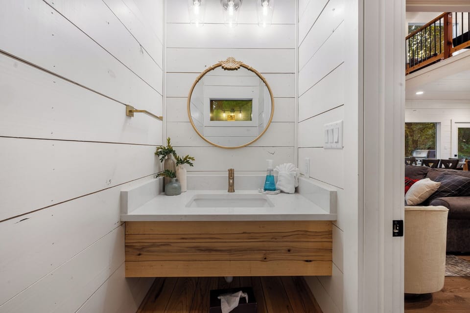 Half bath by the living area