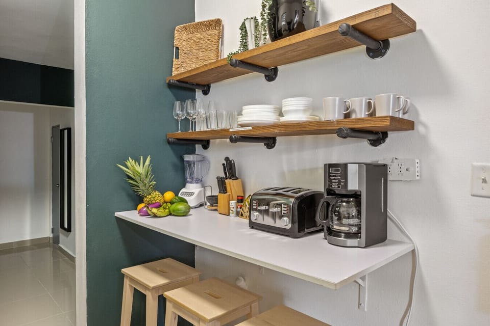 Fully equipped kitchen