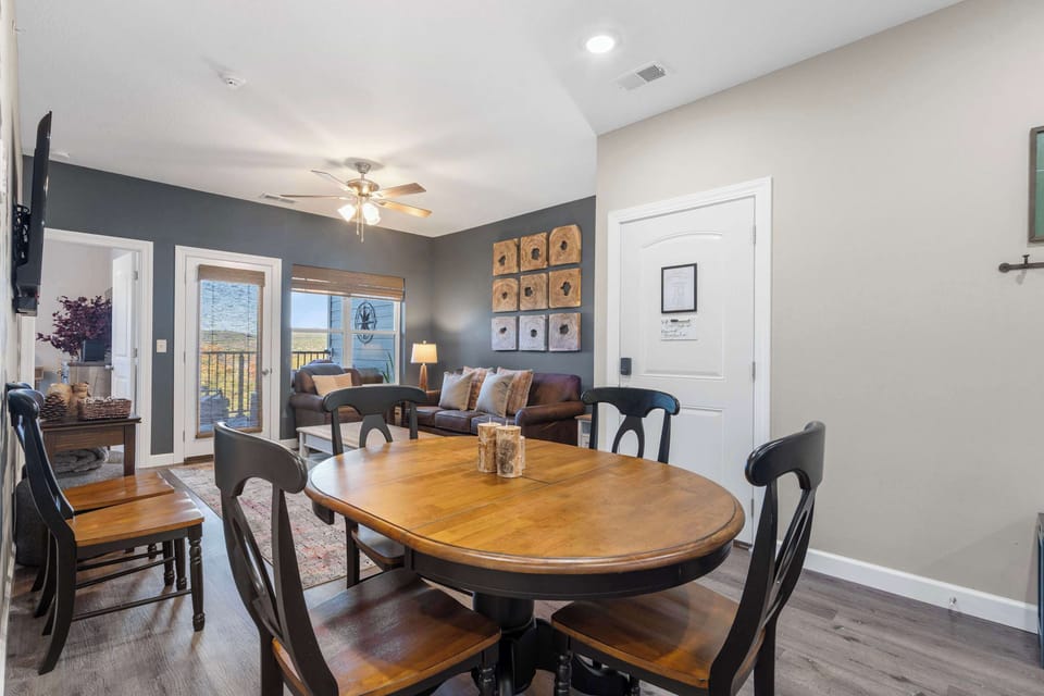 Make mealtime memories together at the dining table, seating 6​