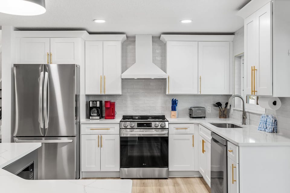 Modern kitchen appliances