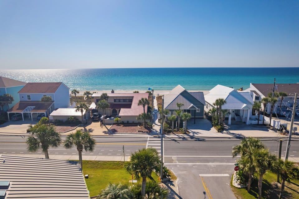 Ocean view from above.