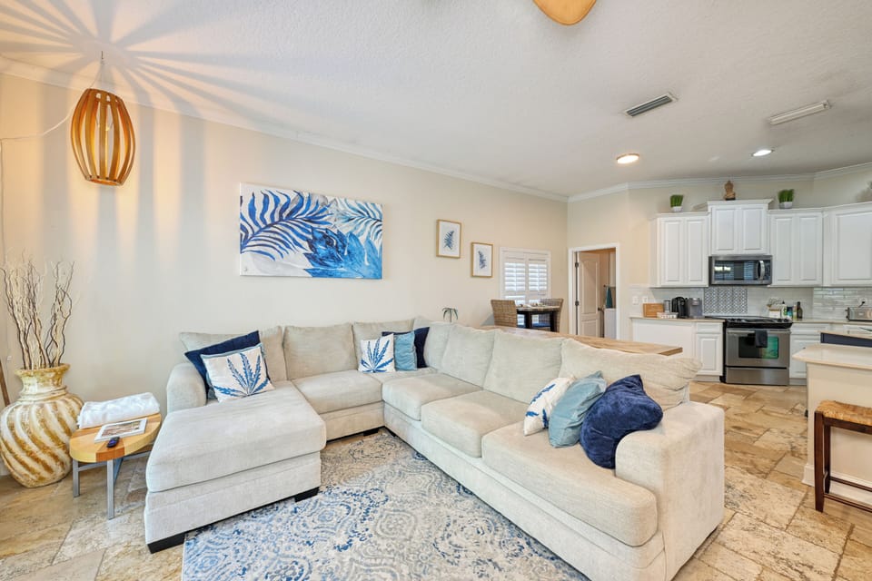 Large PLush Sofa 