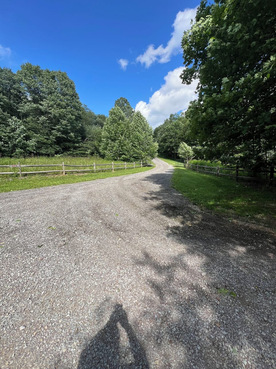Driveway entrance 