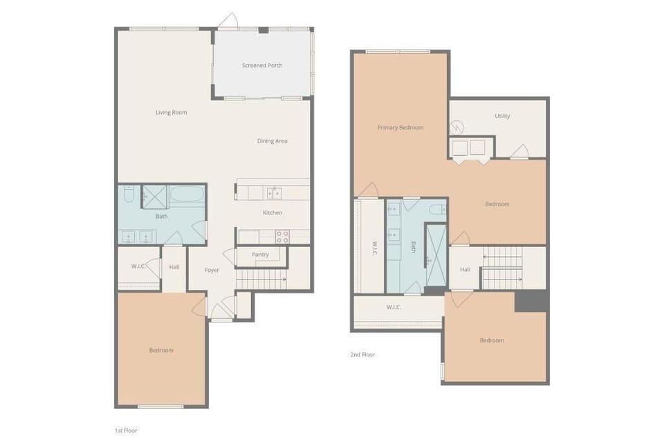 Floor Plan both levels