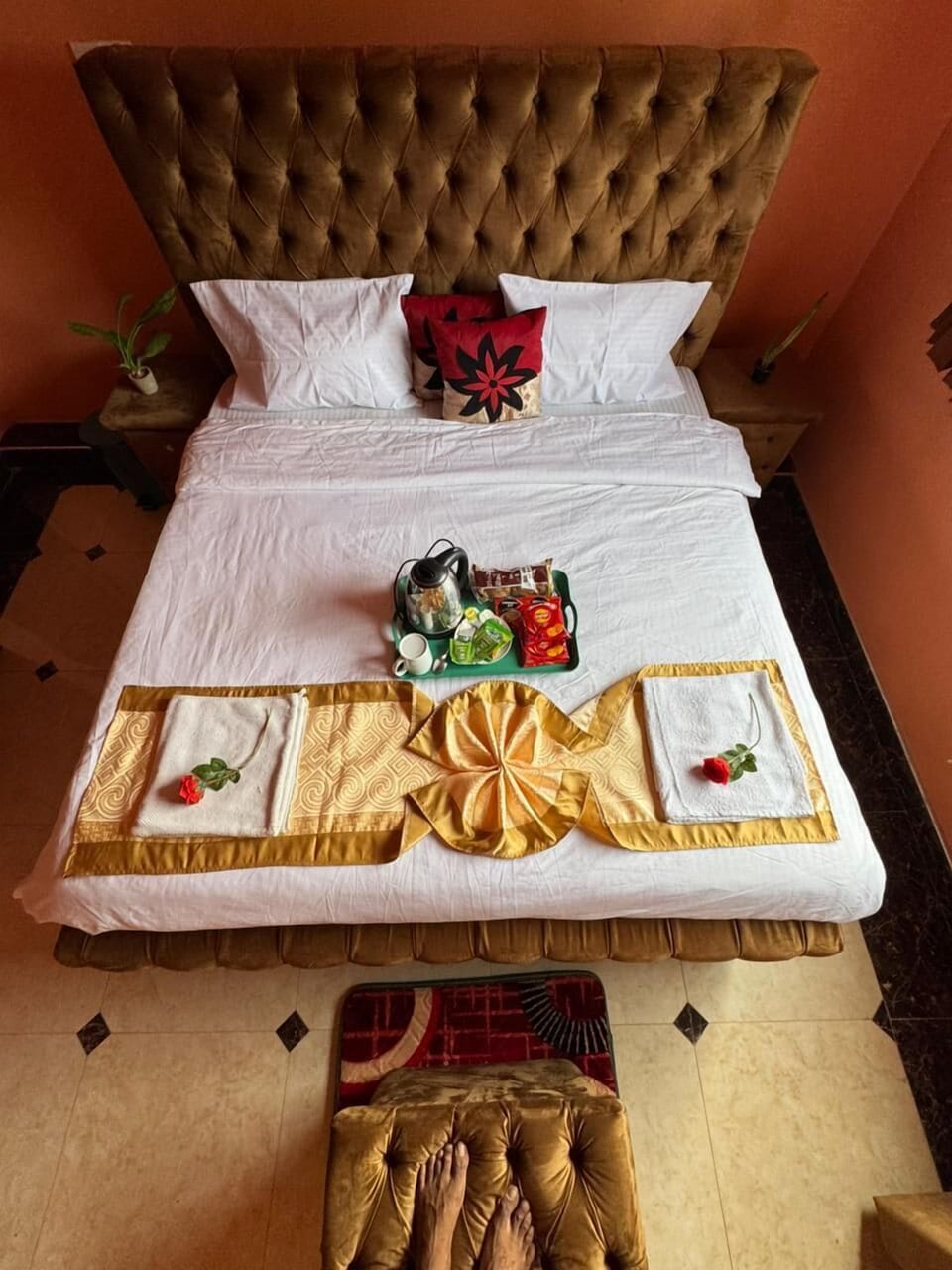 Deluxe Double Room, Balcony, Garden View | Desk, laptop workspace, iron/ironing board, free WiFi