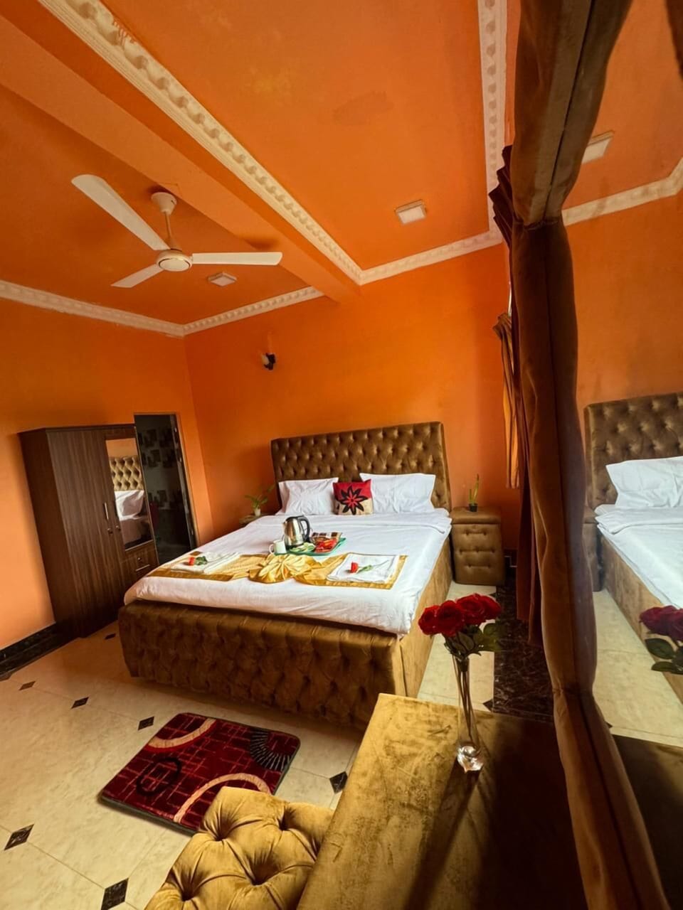 Deluxe Double Room, Balcony, Garden View | Desk, laptop workspace, iron/ironing board, free WiFi