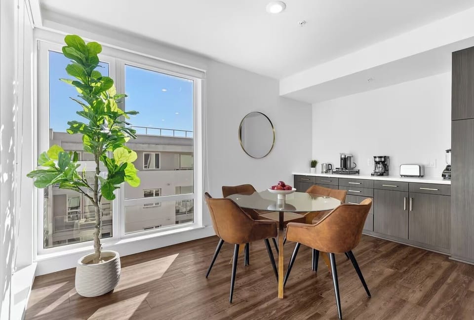 Gather your group for movie night in this spacious, well-appointed area.
