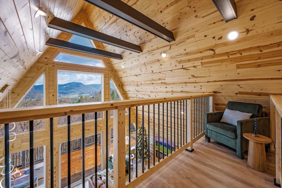 Grab a cup of coffee before the family is up and enjoy the view from the best seat in the house!