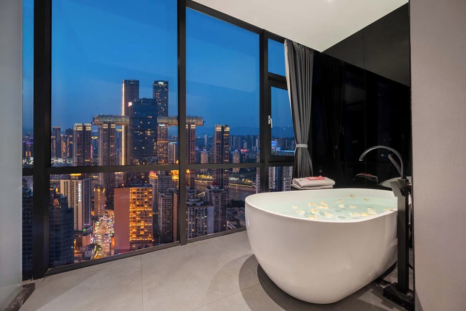 Senior Double Room, City View | City view