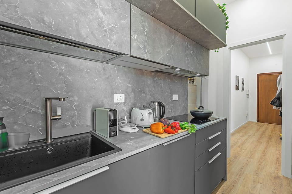 Family Apartment, 2 Bedrooms, Balcony (Specchio Di Cielo: Apartment with) | Private kitchen