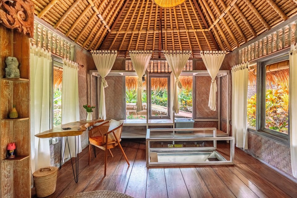 Villa, 1 Bedroom, Kitchen, Garden View | Premium bedding, in-room safe, desk, laptop workspace