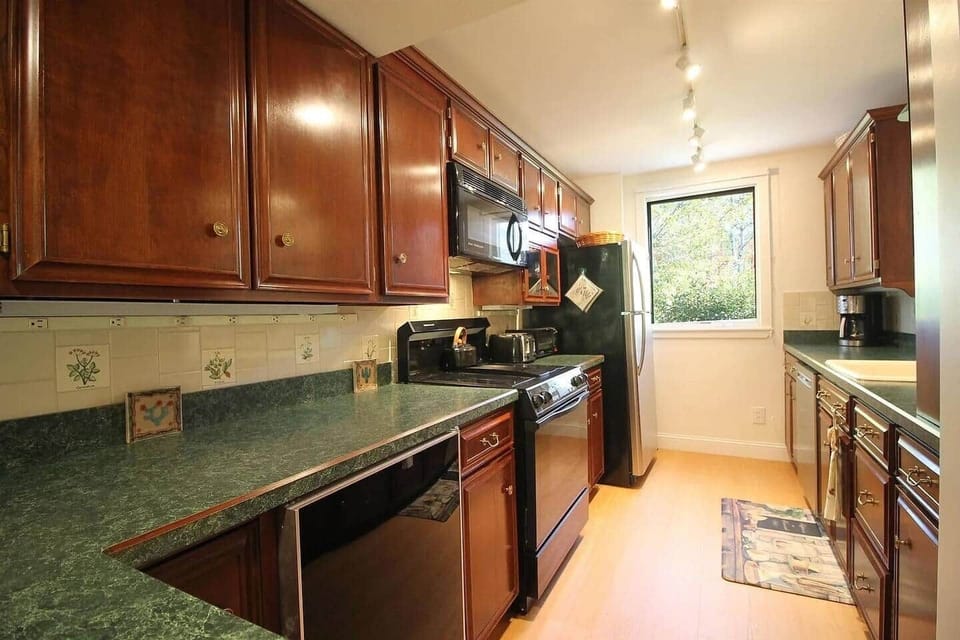 Fully equipped kitchen with tons of counterspace