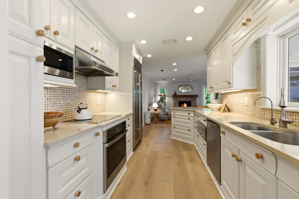 enjoy time on the island and cook at your home away from home