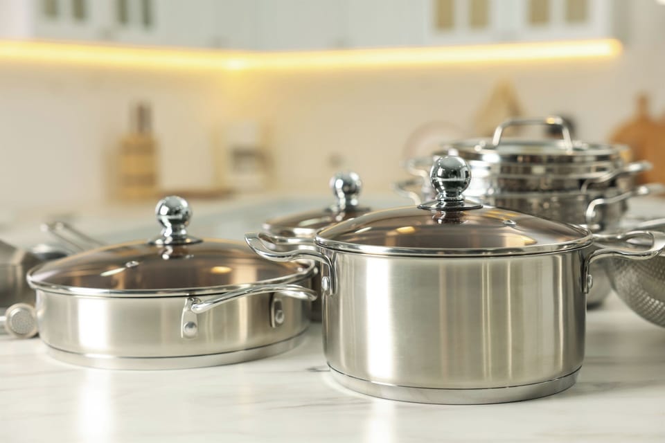 Fully stocked kitchen