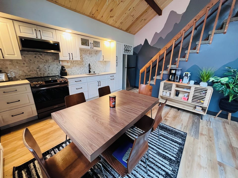 Dining and kitchen area 