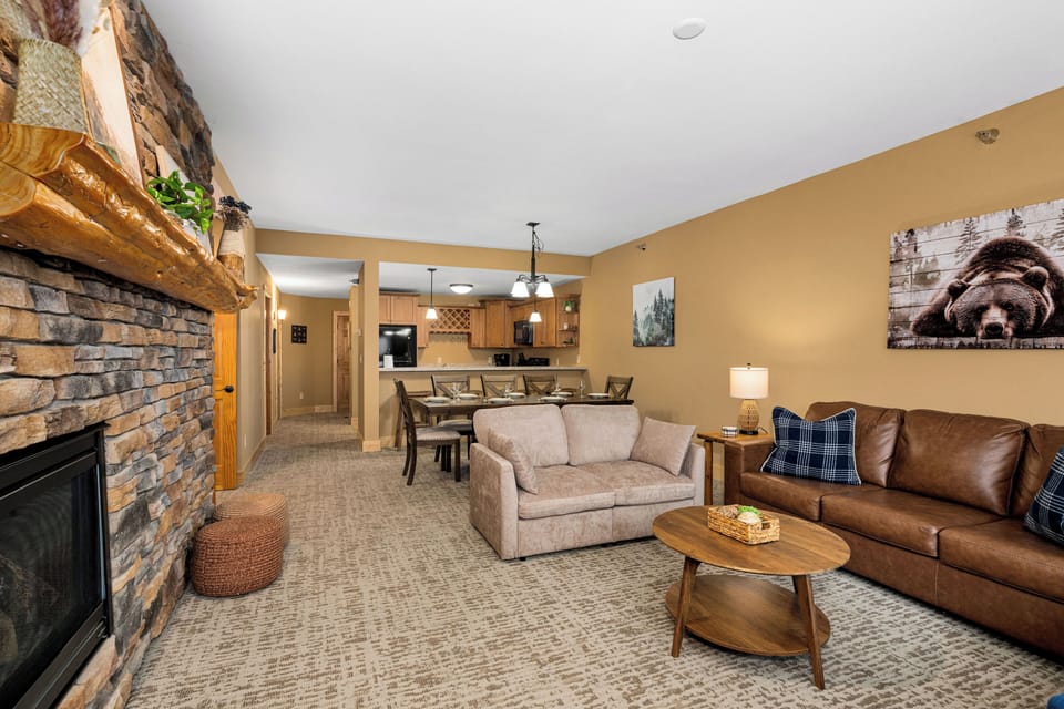 Open layout for gatherings