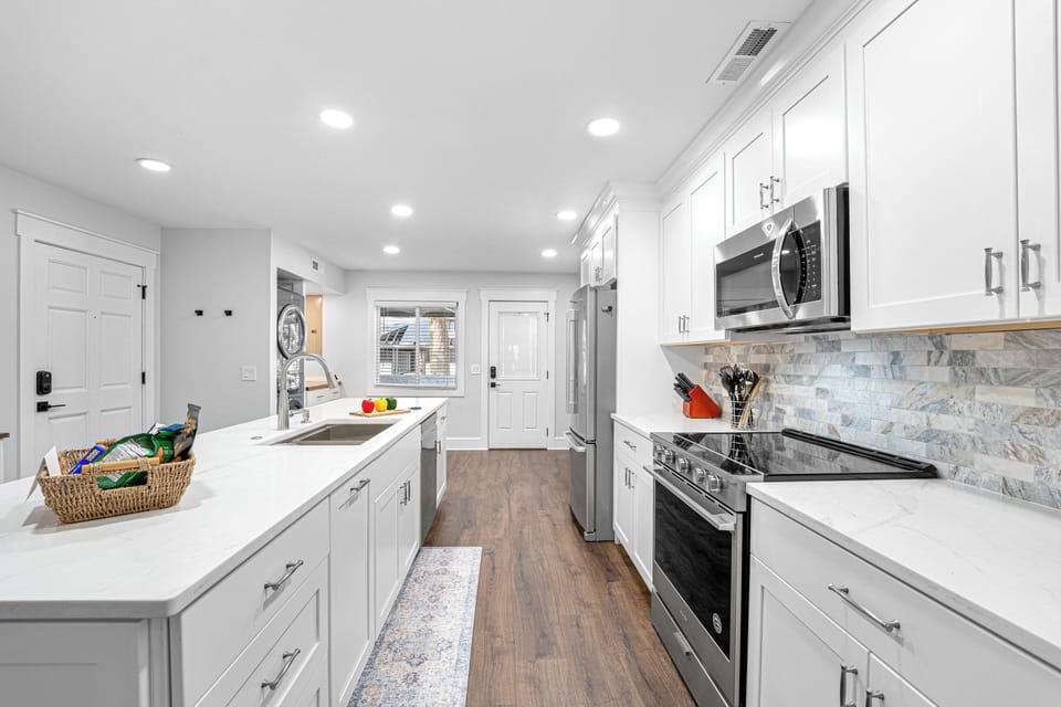 Modern appliances, perfect to create an amazing meal!