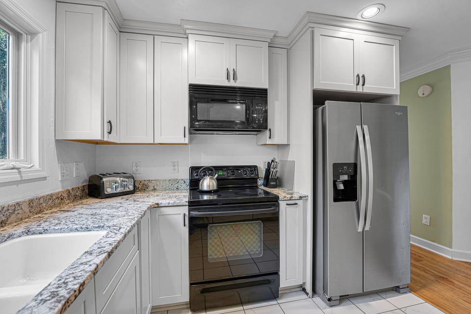 Plenty of appliances to cook a delicious meal