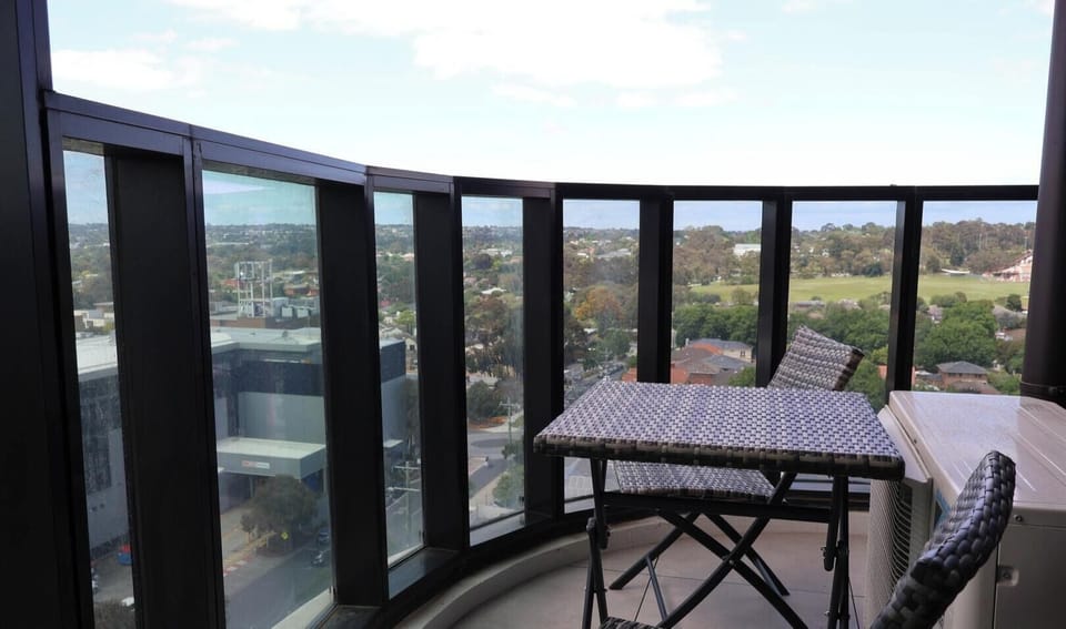 Private balcony with fresh air