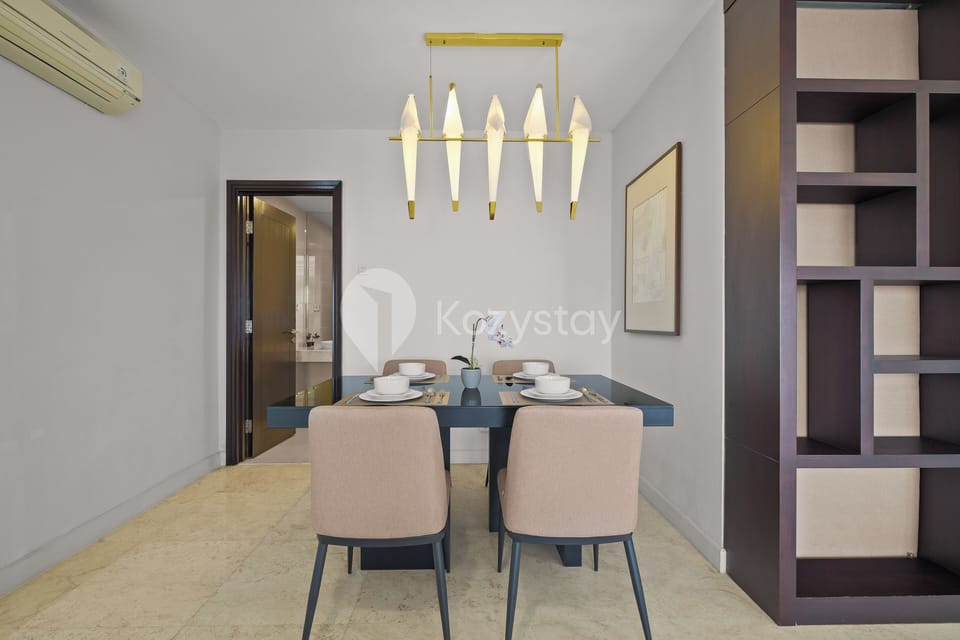 Apartment, 2 Bedrooms, City View | Dining room