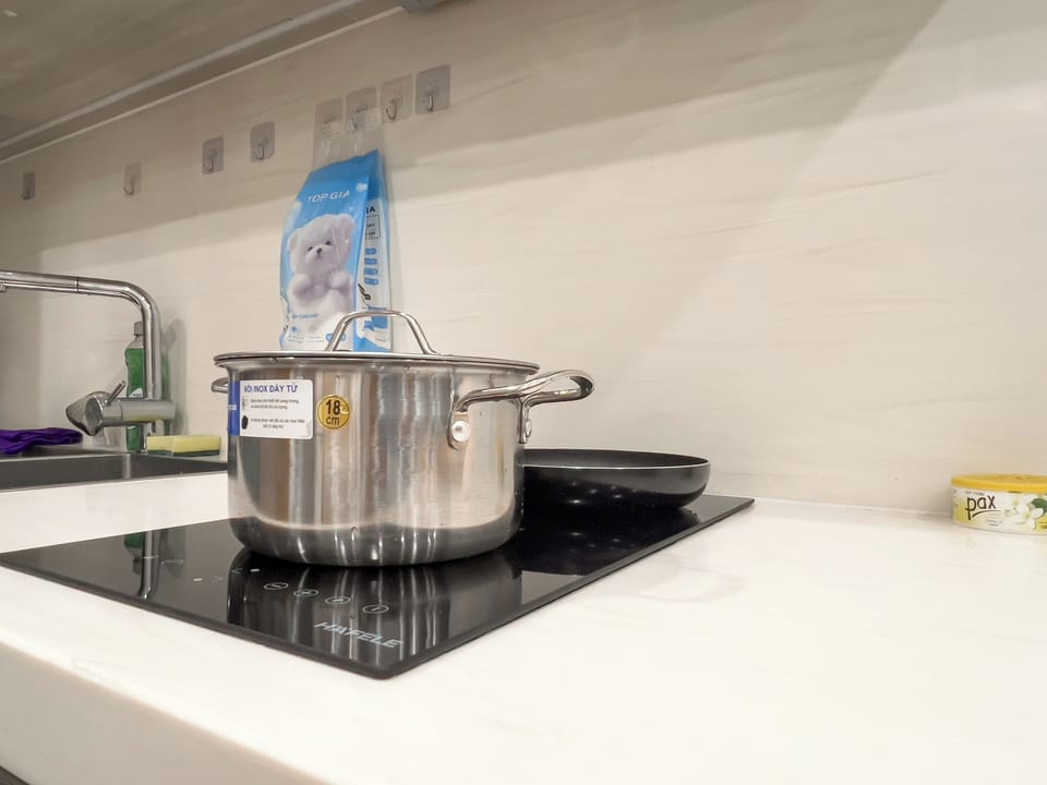 Apartment, Balcony, Garden View | Private kitchen