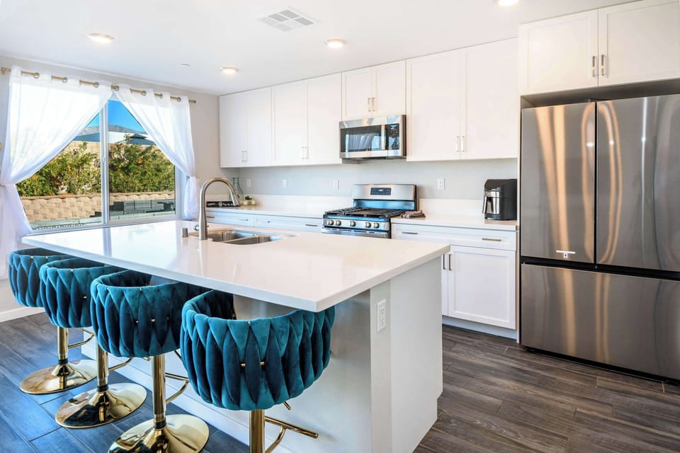 House, Private Pool (3 Bedrooms) | Private kitchen | Fridge, microwave, oven, stovetop