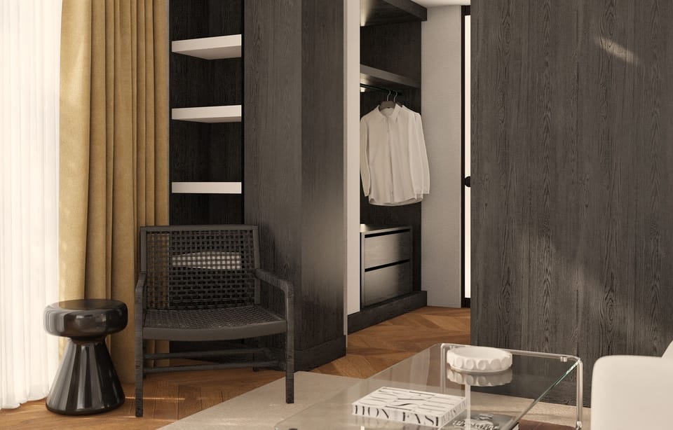 Deluxe Studio Suite | Frette Italian sheets, premium bedding, Select Comfort beds, minibar