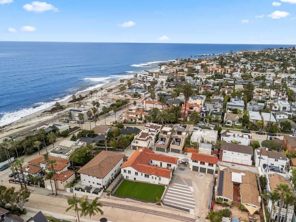 Arial View of Rosamar Collection! We are so close to the Beaches! 